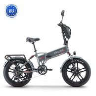 SKYJET Električni bicikl GTIII Pro, 20", 48V 15Ah, do 70 km, siva